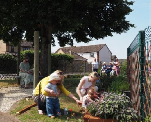 link to Library Community Garden